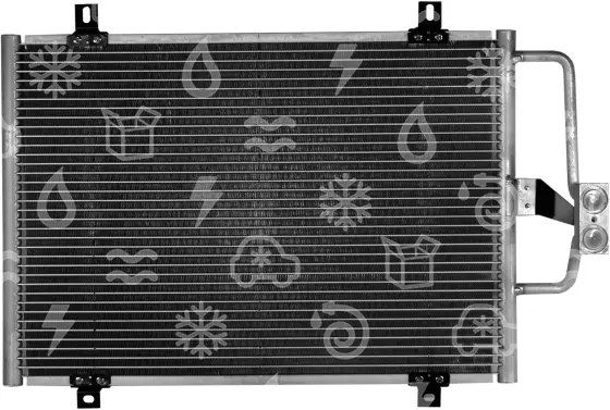 kondenzátor OEM 7700418301 / 7700432391 / 7700838131, RENAULT MEGANE
